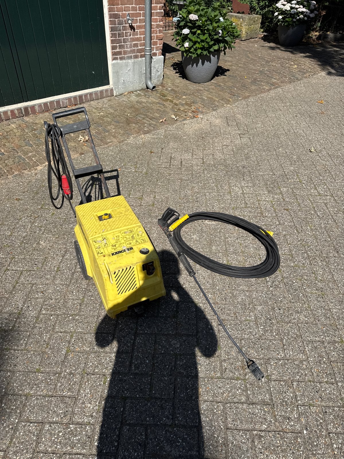 Kärcher hogedrukreiniger met nieuwe slang (defect), Ophalen, Gebruikt, Elektrisch