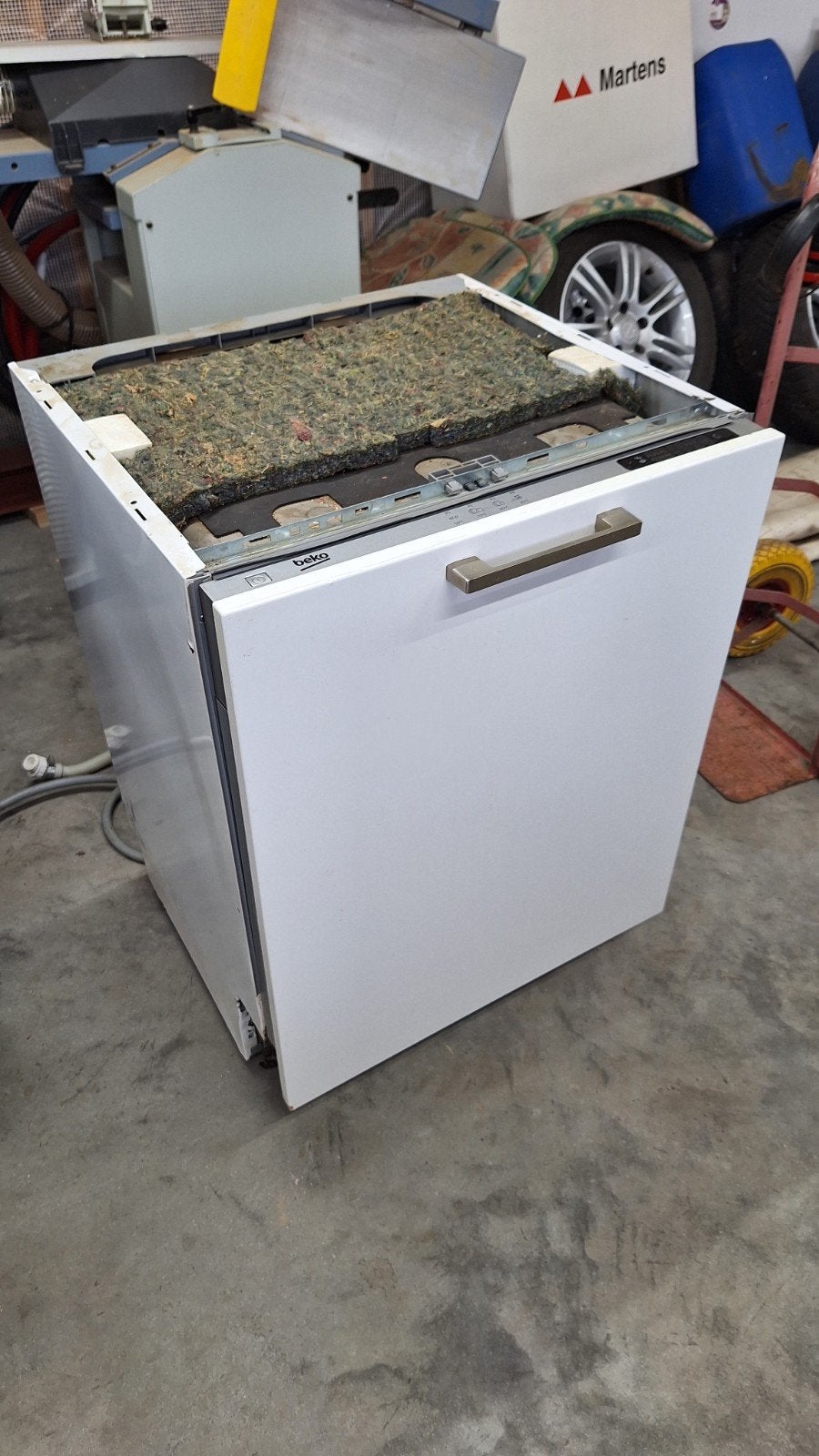 Beko inbouwvaatwasser 60cm, Ophalen, Gebruikt, Minder dan 85 cm, 60 cm of meer