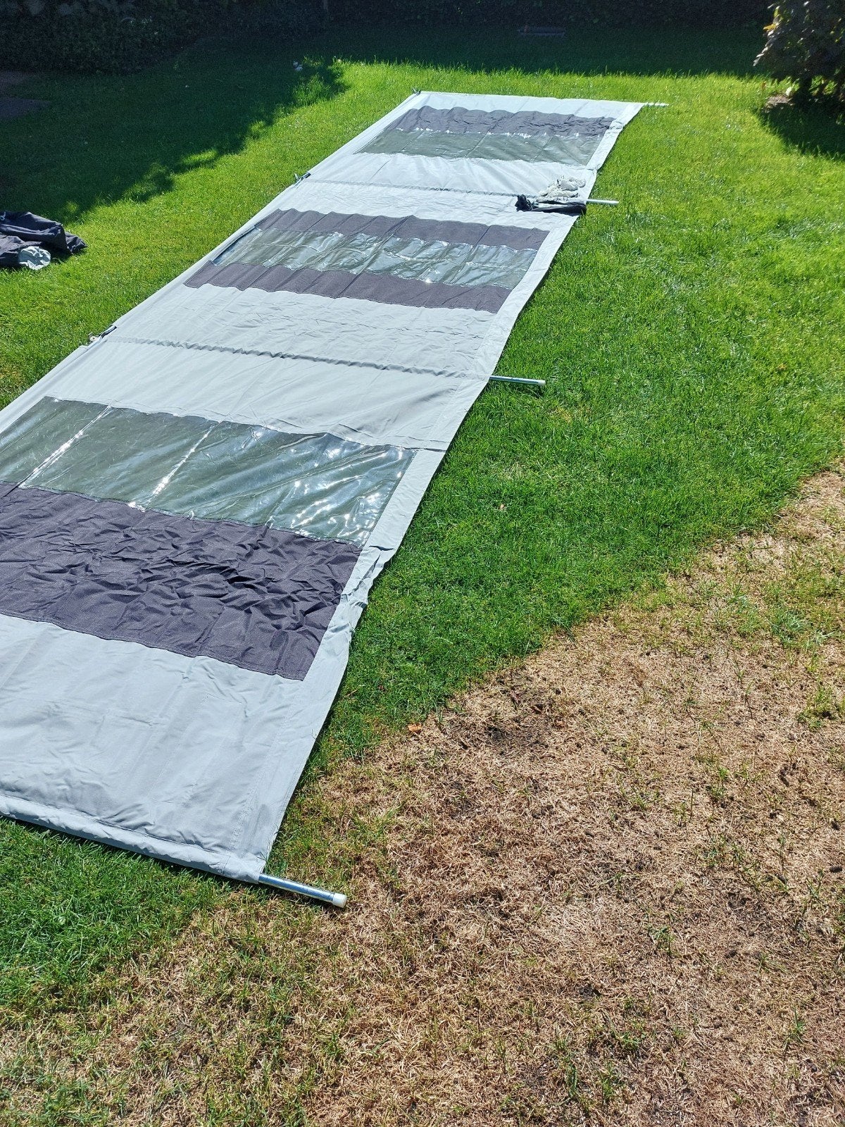Goldcamp Windscherm 3-delig Antraciet -, Ophalen of Verzenden, Zo goed als nieuw