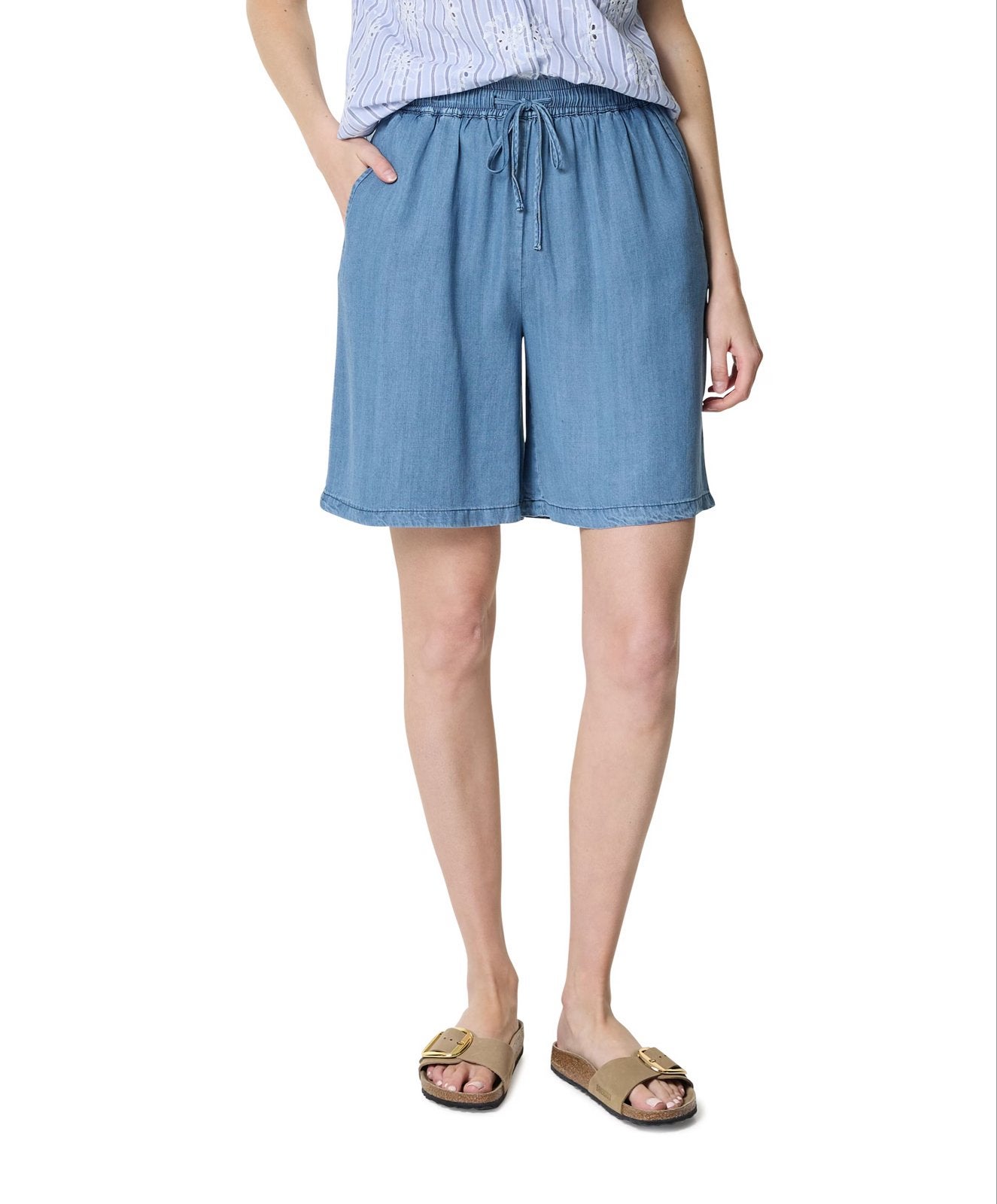 Enjoy Bermuda XL Tencel - Nieuw, Kleding | Dames, Kort, Maat 42/44 (L), Nieuw, Verzenden