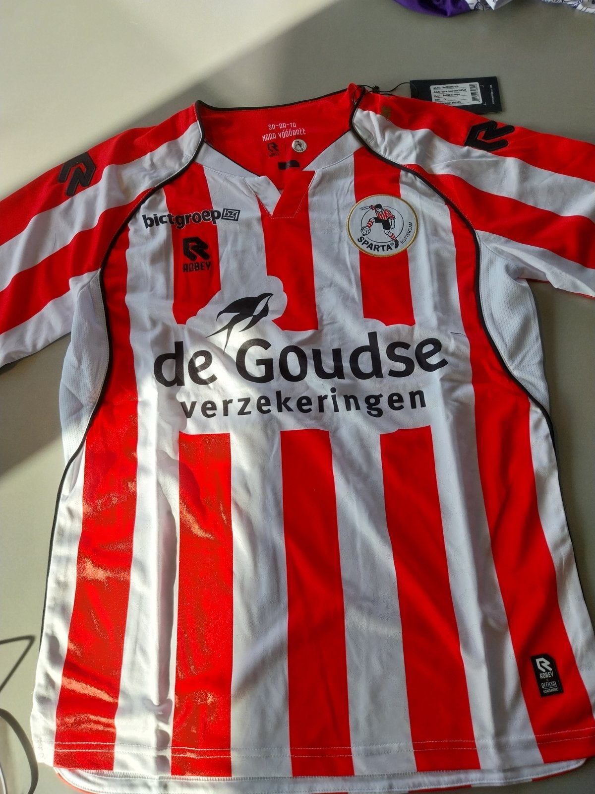 Sparta Rotterdam thuisshirt 2025/26 maat S, Maat S, Verzenden, Nieuw, Shirt