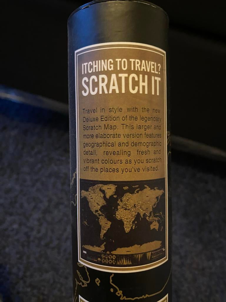 Scratch Map - Wereldkaart om te krassen, Verzenden, 2000 tot heden, Nieuw, Landkaart