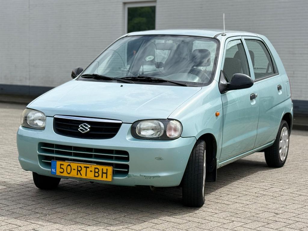 Suzuki Alto 1.1 AUT 2005 Groen, Auto's, Stof, 4 cilinders, 4 stoelen, Origineel Nederlands