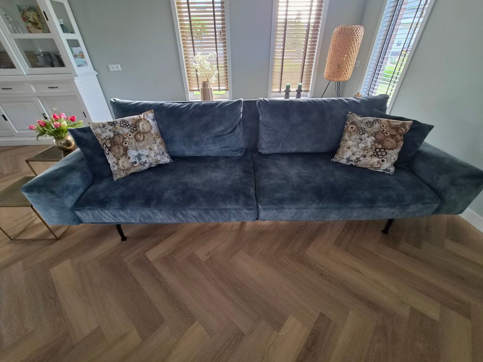 Passe partout Zico 4 persoonsbank, Ophalen, 250 tot 300 cm, Gebruikt, 75 tot 100 cm