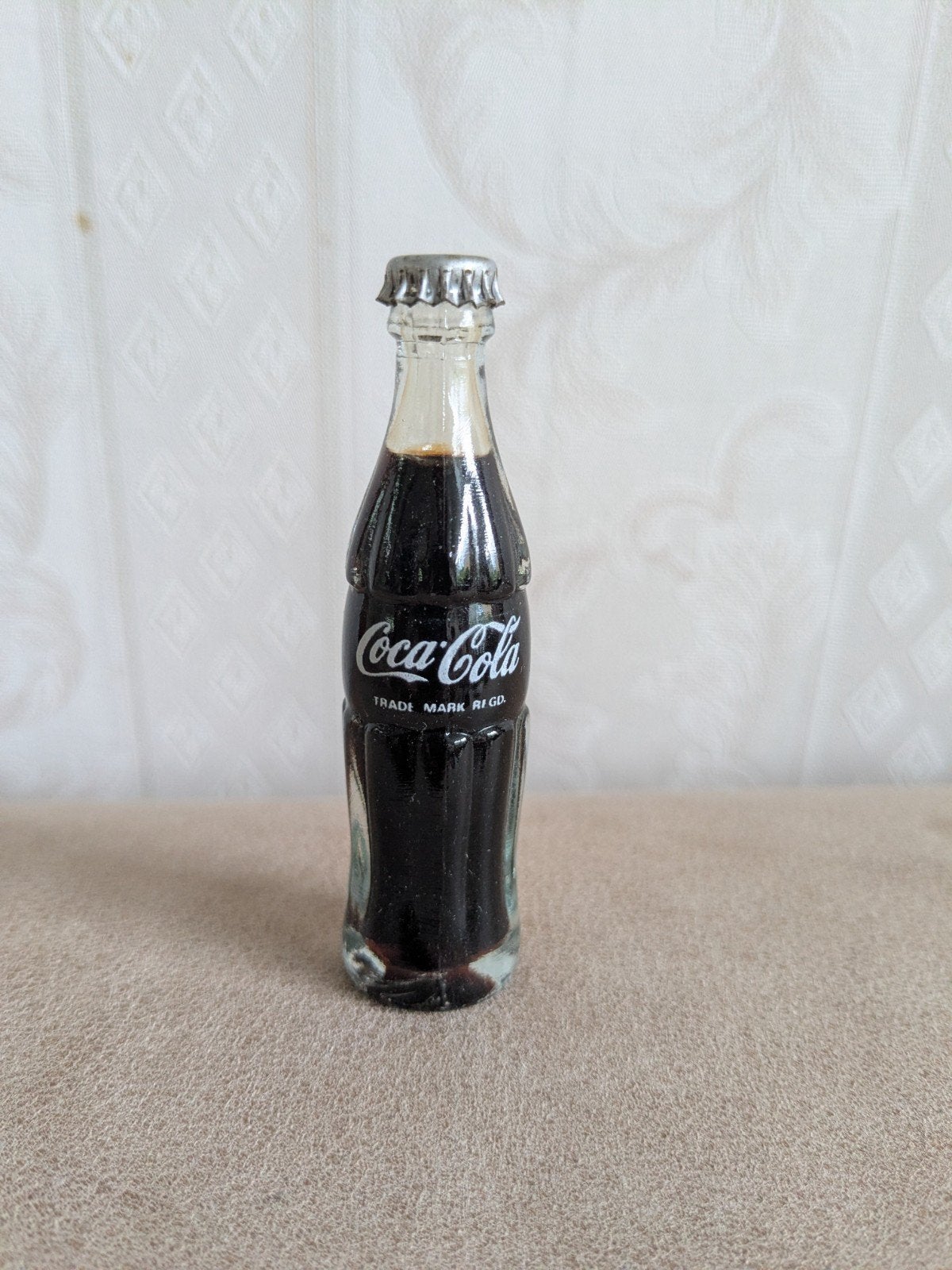 Miniatuur Coca-Cola flesje - Vintage verzamelobject, Ophalen of Verzenden, Gebruikt