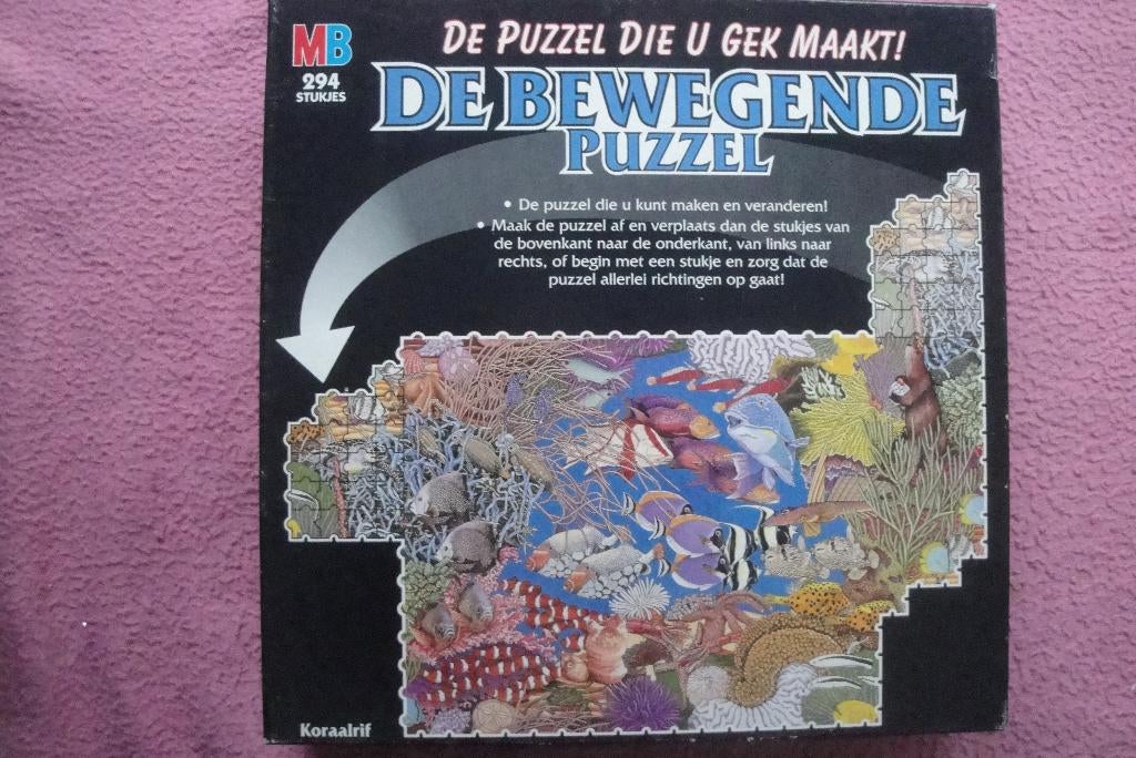 MB DE PUZZEL DIE U GEK MAAKT ! 294 grote st. voor 2,95euro., Hobby en Vrije tijd, Denksport en Puzzels, Ophalen of Verzenden, Minder dan 500 stukjes