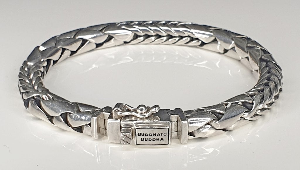 Buddha to Buddha George Mix armband met 100 euro korting!, Ophalen of Verzenden, Nieuw, Zilver, Zilver