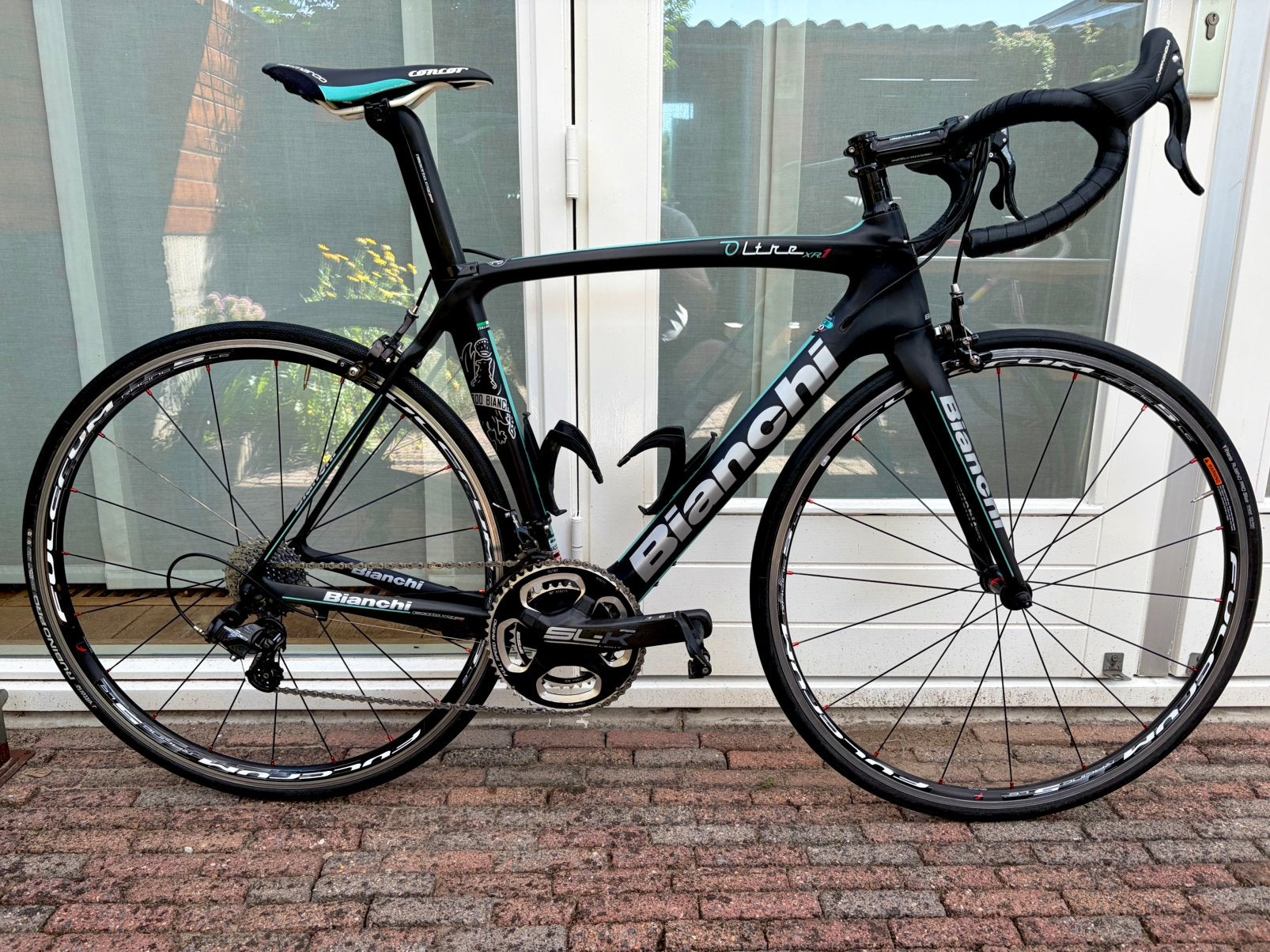 Bianchi Oltre XR1 55cm  Campagnolo Chorus, 28 inch, Carbon, Velgrem, Zo goed als nieuw