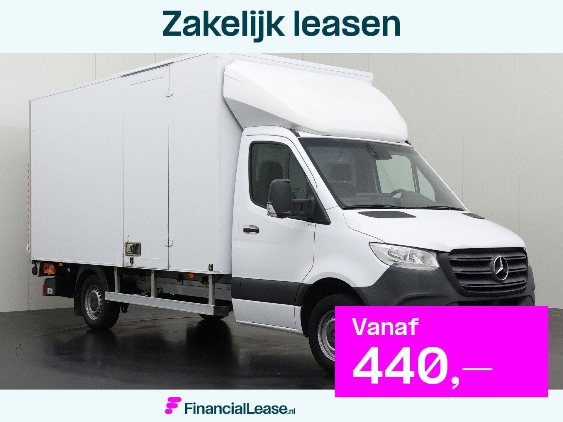 Mercedes-Benz Sprinter 314CDI Bakwagen+Laadklep | Dakspoiler, 13 km/l, Dealer onderhouden, Gebruikt, 2000 kg