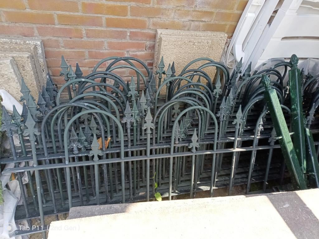 Tuinhekken, Tuin en Terras, Tuinhekken en Hekwerk, Ophalen, Gebruikt, IJzer, Tuinhek