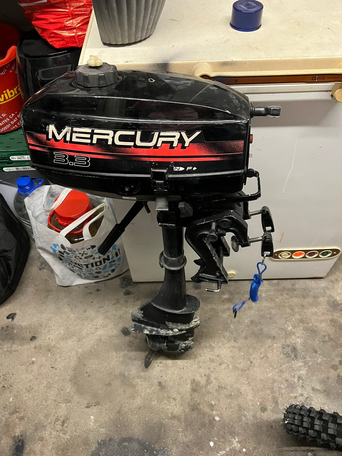Buitenboordmotor, Watersport en Boten, Ophalen of Verzenden, Zo goed als nieuw, Motor en Techniek, Motorboot