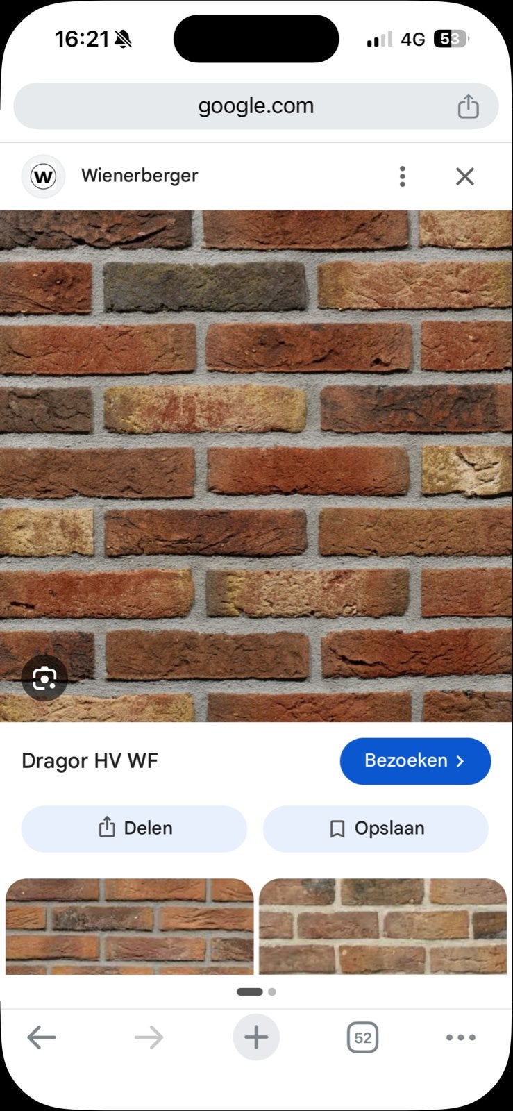 11 Pallets Wienerberger Dragor HV WF Bakstenen, Ophalen, Nieuw, Bakstenen