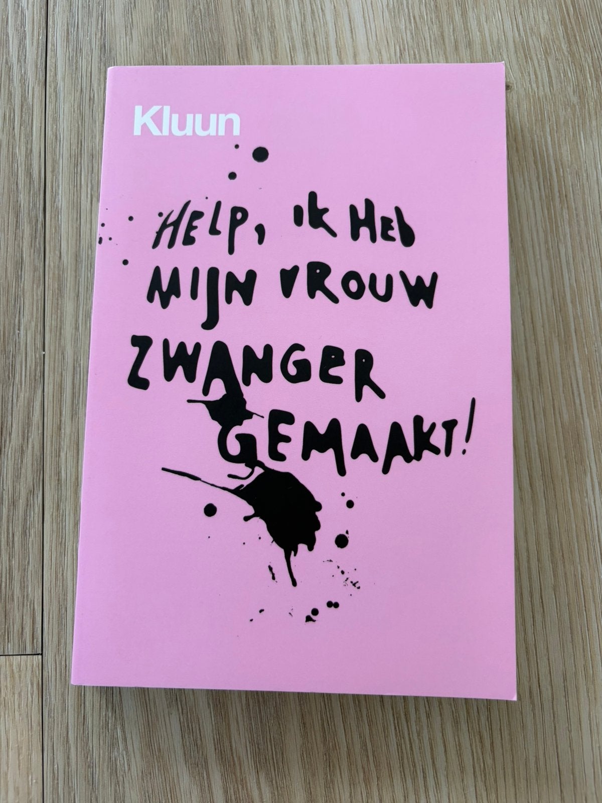 Kluun - help, ik heb mijn vrouw zwanger gemaakt, Ophalen of Verzenden, Zo goed als nieuw, Zwangerschap en Bevalling