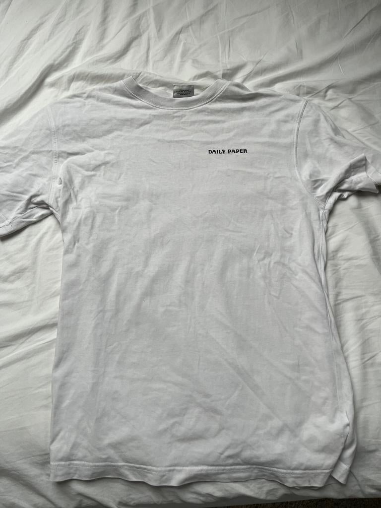 Daily paper shirt wit Heren S, Ophalen of Verzenden, Gedragen, Maat 46 (S) of kleiner, Wit