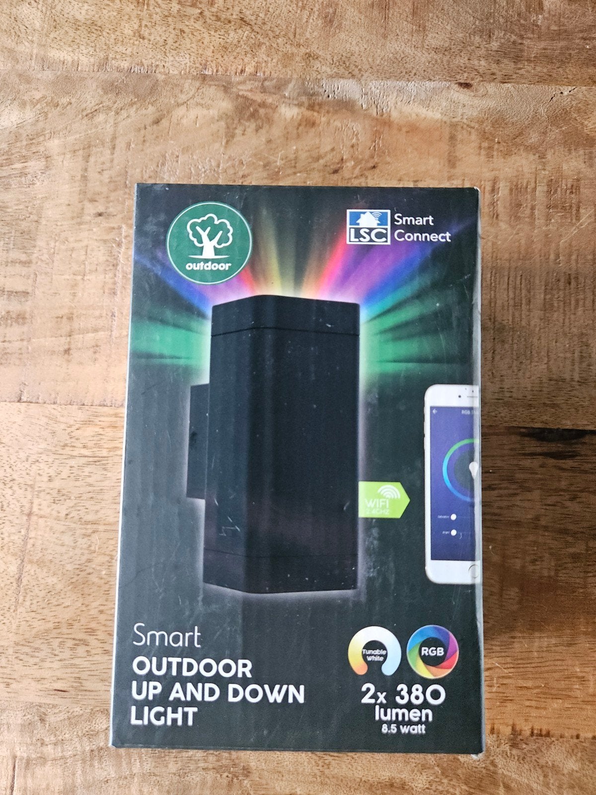 LSC Smart Connect Smart Outdoor Up and Down Light, Ophalen of Verzenden, Nieuw, Modern, Smart Home, Buitenverlichting