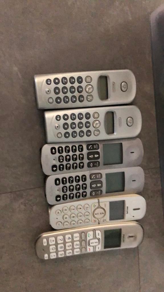 8x Philips losse DECT handsets, Ophalen of Verzenden, Gebruikt, 4 handsets of meer