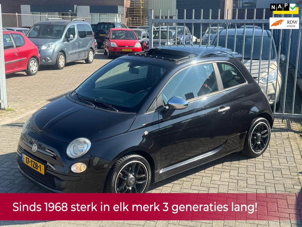 Fiat 500 0.9 TwinAir Plus Abarth NL AUTO NAP! Pano schuif l, Voorwielaandrijving, Euro 5, 86 pk, Gebruikt