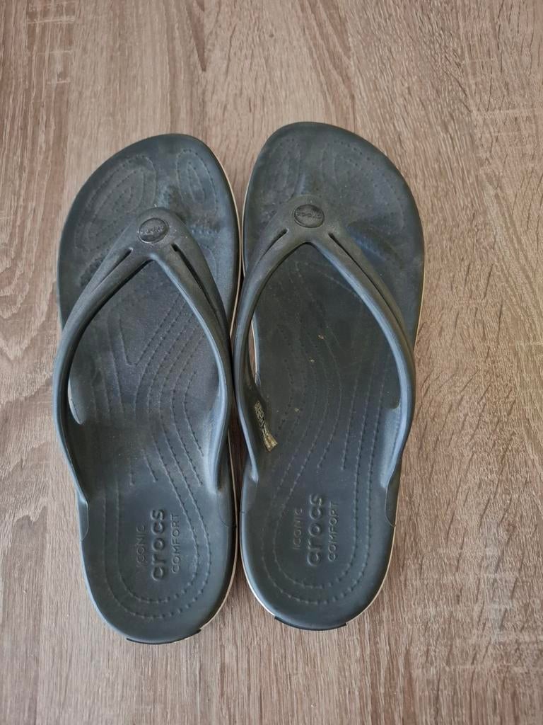 Crocs teenslippers maat 40 - Comfortabele slippers, Zwart, Crocs, Gedragen, Ophalen