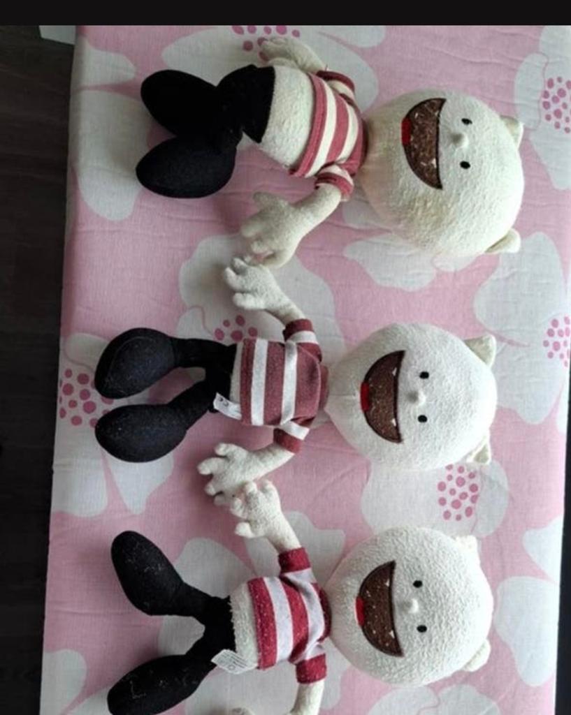 Borre poppen, Kinderen en Baby's, Speelgoed | Knuffels en Pluche, Ophalen of Verzenden, Overige typen