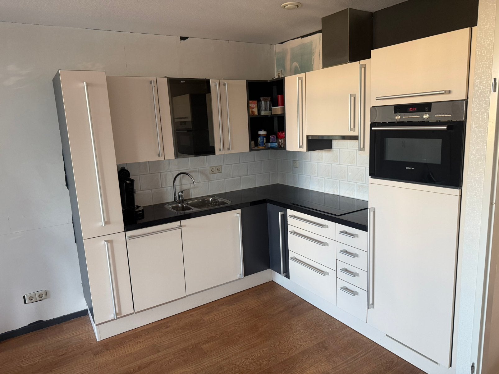 Complete Hoek keuken, Ophalen, Gebruikt, Graniet of Steen, Hoekkeuken