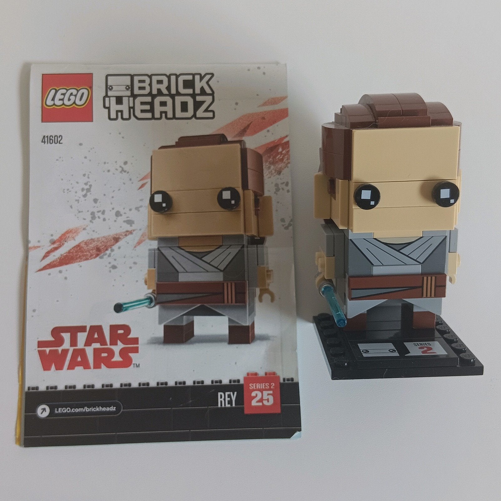 LEGO Star Wars BRICKHEADZ: Rey (41602), Ophalen of Verzenden, Zo goed als nieuw