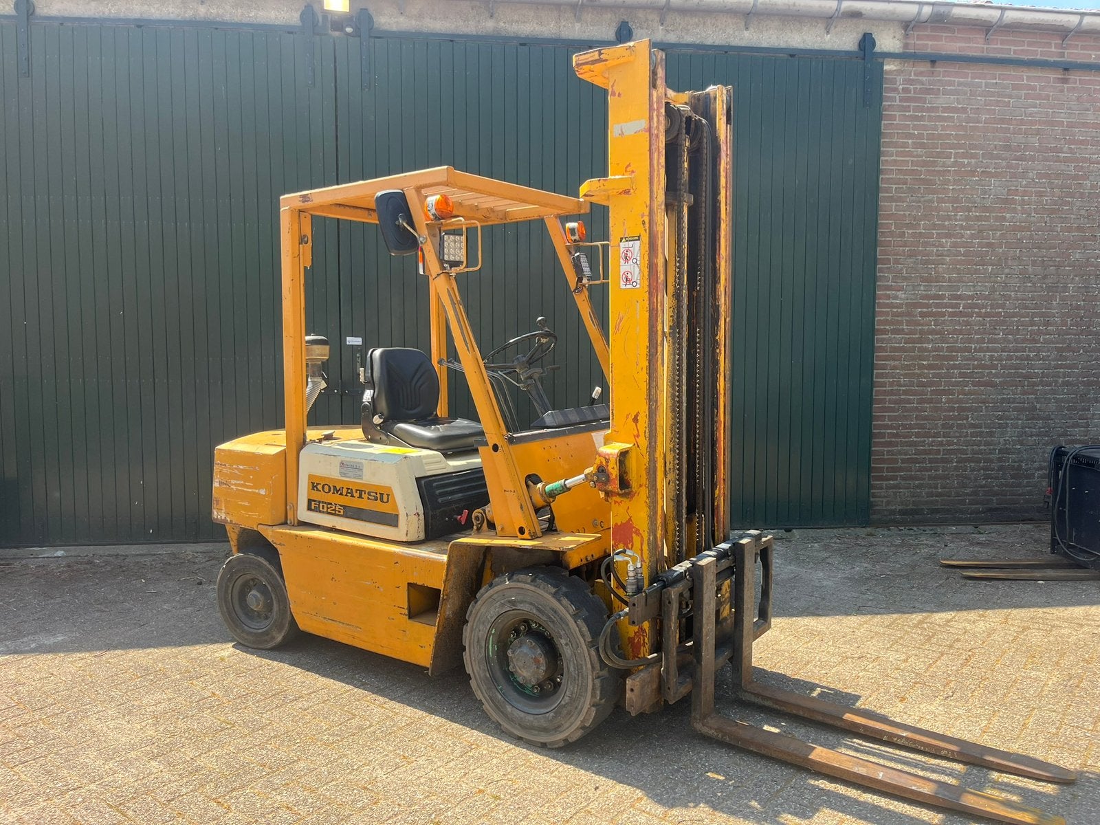 Heftruck diesel 2500kg Komatsu, 1000 tot 2000 kg, Ophalen of Verzenden, Elektrisch, Heftruck