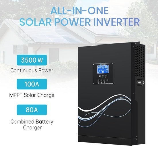 Hybride Omvormer – Zonne-Omvormer – Inverter – MPPT Omvormer, Corvance B.V., Verzenden, Nieuw, Corvancebol@gmail.com