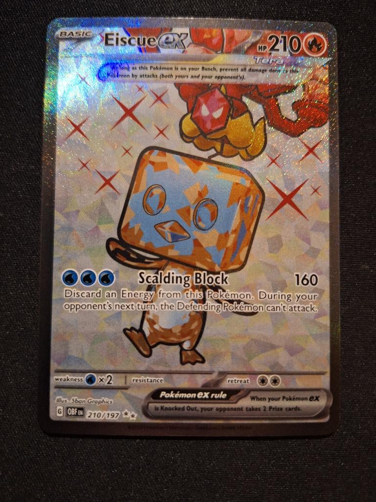 Eiscue #210 ex (Obsidian Flames), Verzenden, Zo goed als nieuw, Losse kaart