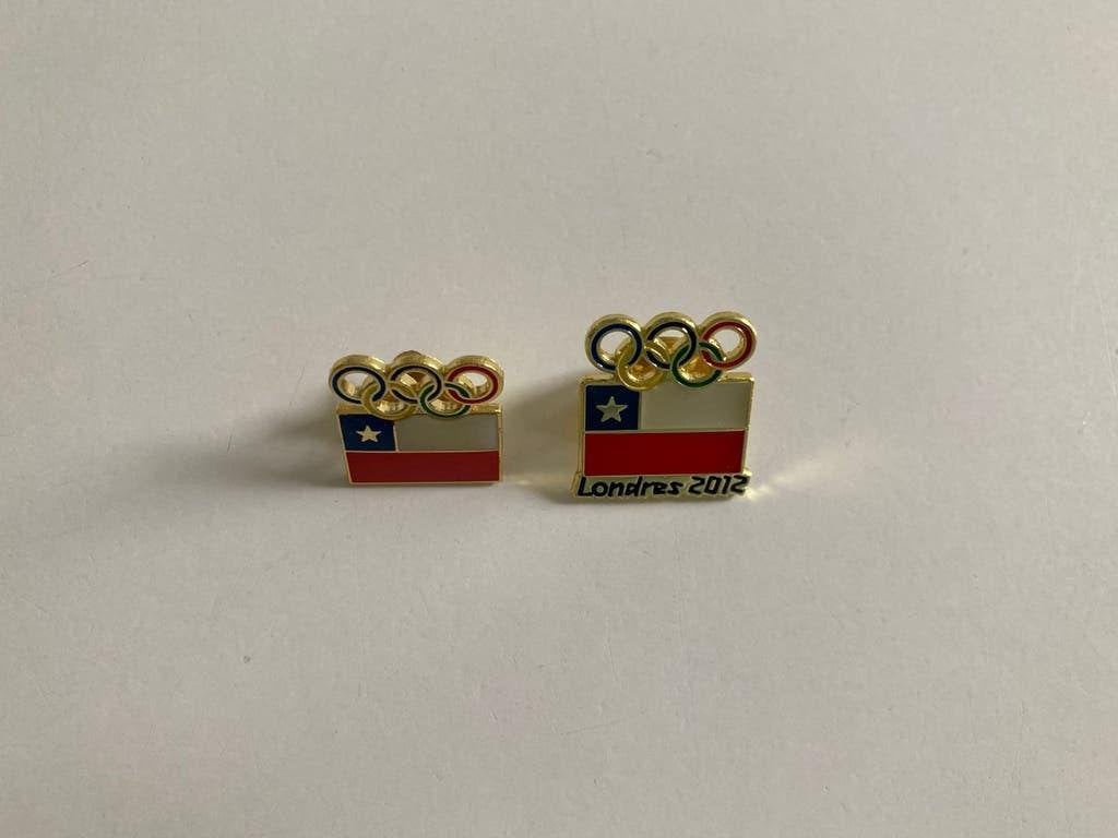 Speldjes/Pins Olympische Spelen Londen 2012 van Chili NIEUW, Verzamelen, Ophalen of Verzenden, Nieuw, Sport, Speldje of Pin