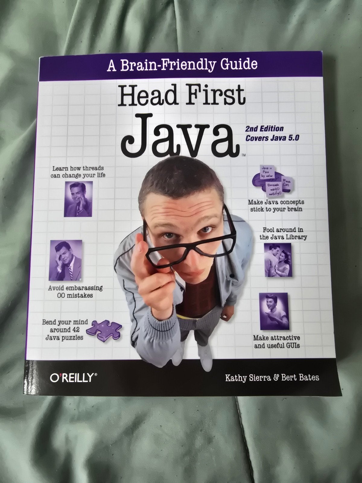 Head First Java - 2nd Edition (O'Reilly), Boeken, Ophalen of Verzenden, Gelezen, Programmeertaal of Theorie, Kathy Sierra & Bert Bates