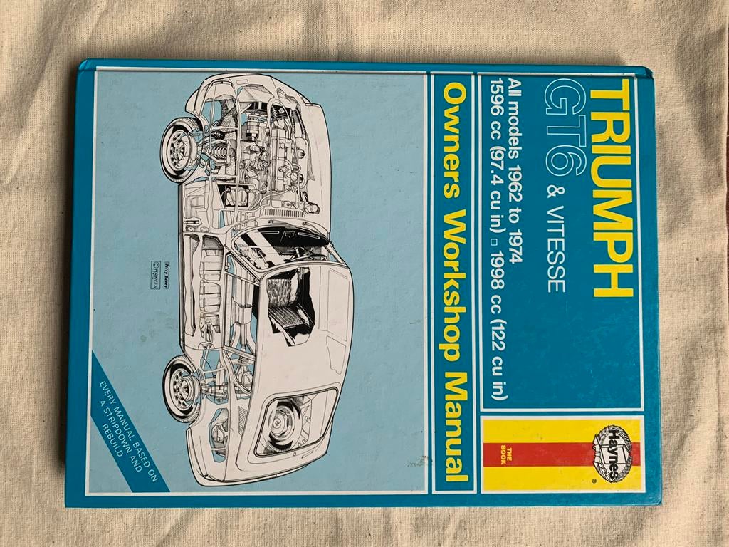 Haynes Werkplaatshandboeken: Triumph, Morris Marina, Ophalen of Verzenden, Gelezen, Overige merken