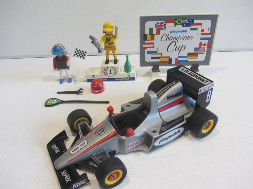 Playmobil Formule 1 auto  grand prix racing, Ophalen of Verzenden, Gebruikt, Losse onderdelen