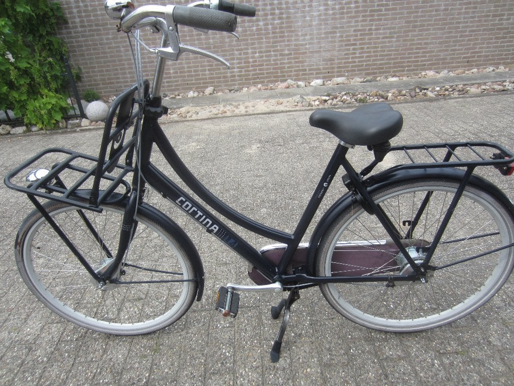 damesfiets ccortina u4 transporter, Gebruikt, Versnellingen, 56 cm of meer, Trommelrem