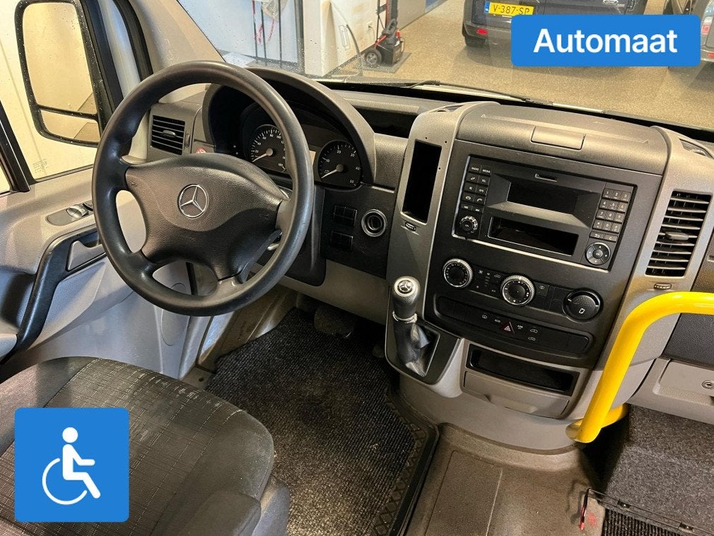 Mercedes-Benz Sprinter 2.1 CDI 95KW AUT (bj 2015, automaat), Auto's, Mercedes-Benz, Automaat, Gebruikt, Wit, Bedrijf