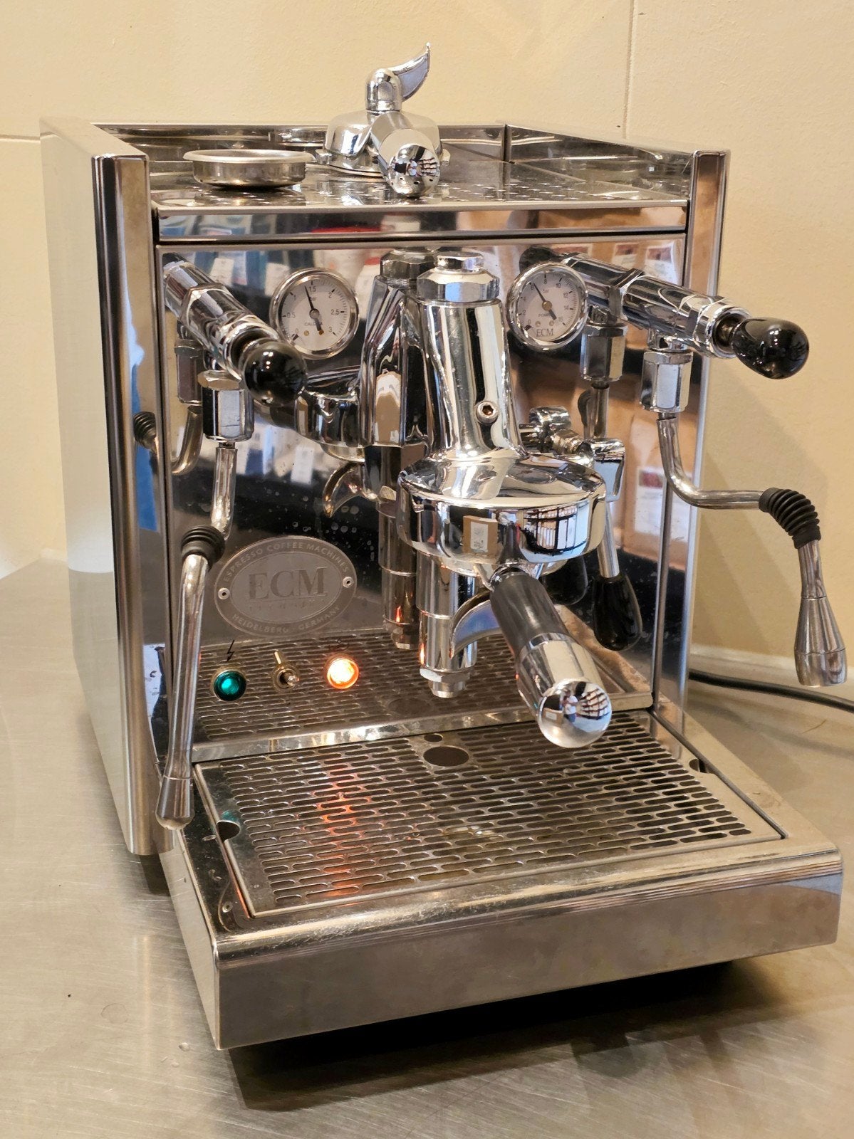 ECM Technika IV E61 HX - Espresso Machine, Ophalen, Espresso apparaat, Zo goed als nieuw, 2 tot 4 kopjes