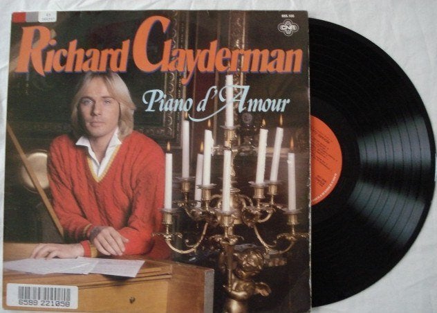 Richard Clayderman - Piano d'amour, Cd's en Dvd's, LP, Gebruikt, Ophalen of Verzenden, 12 inch