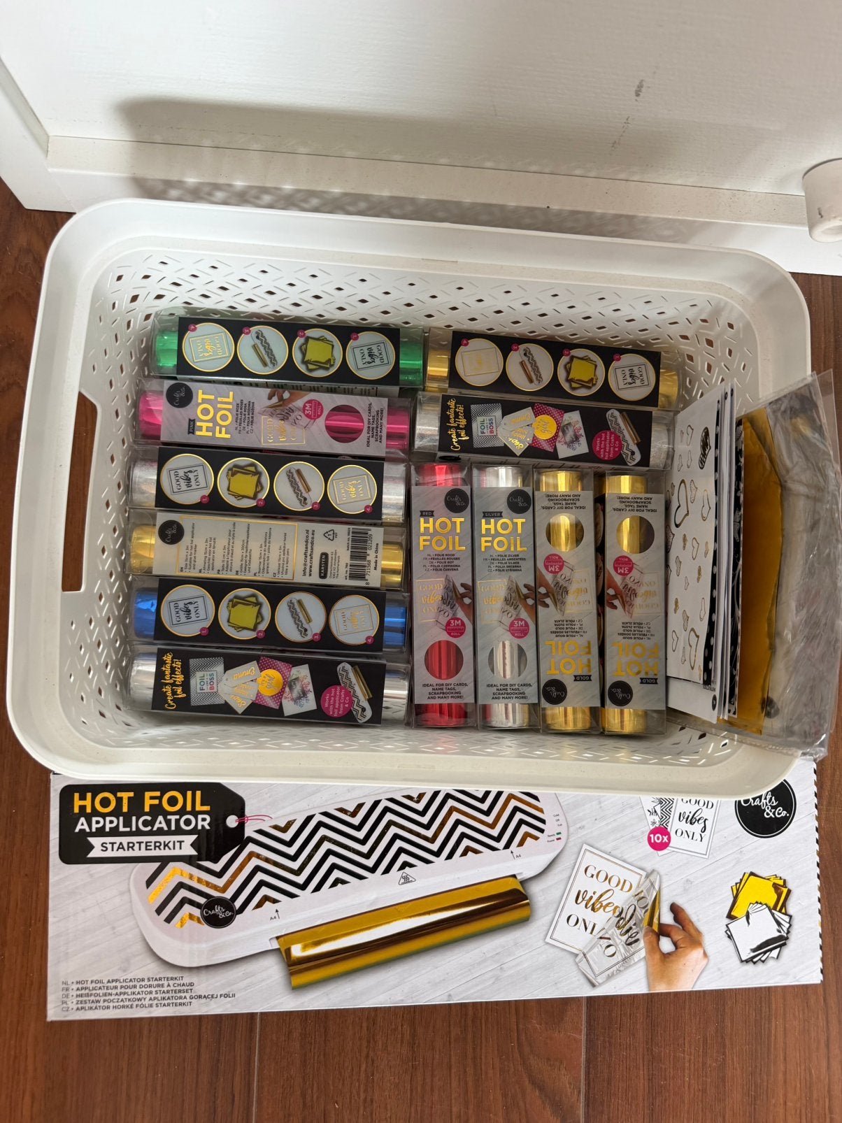 Hot foil applicator, Ophalen, Zo goed als nieuw