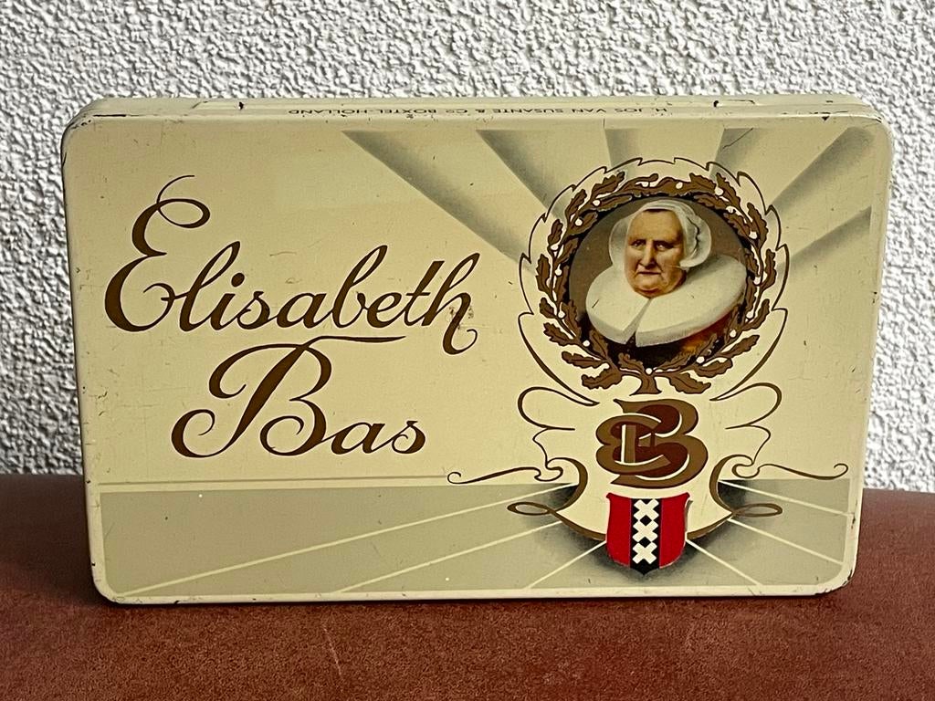Sigarenblik Elisabeth Bas no. 914, Ophalen of Verzenden, Gebruikt, Overige