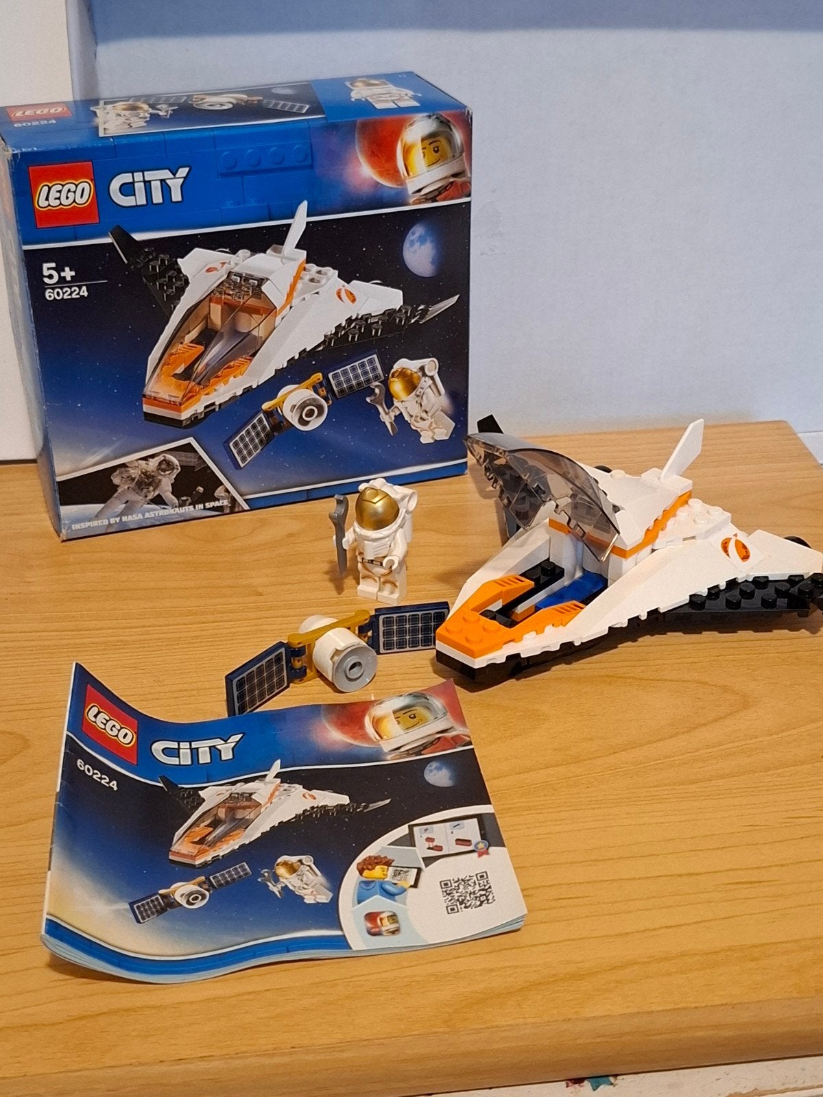 Lego City 60224 satelliet transport missie, Inclusief instructies, Lego, Ophalen of Verzenden, Complete set