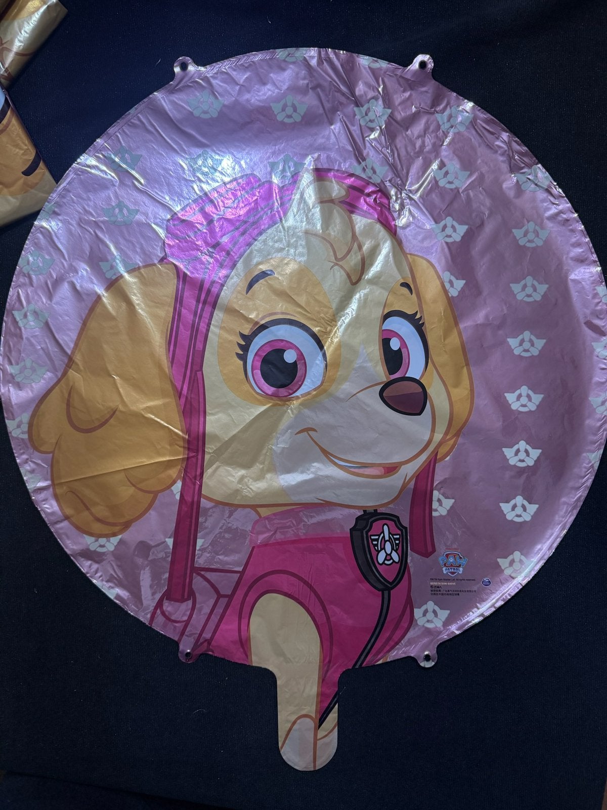 Paw Patrol folie ballon rond 45cm, Hobby en Vrije tijd, Ophalen of Verzenden, Nieuw, Versiering, Verjaardag