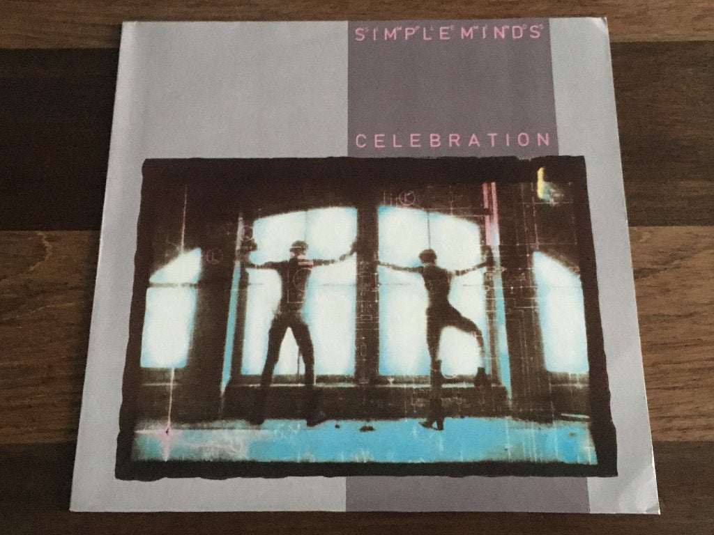 Vinyl LP Simple Minds Celebration (Best Of 1979-1980) EURI2, LP, Gebruikt, Pop, Ophalen of Verzenden
