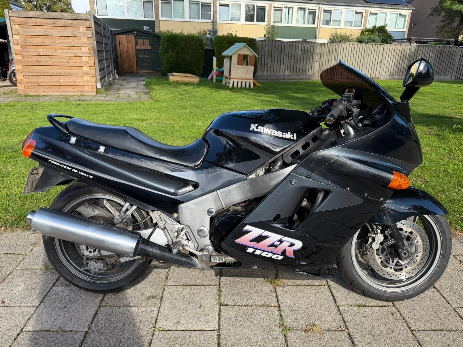 Kawasaki ZZR 1100 1992, Motoren, 4 cilinders, Motorrijbewijs A, Gebruikt, Meer dan 35 kW