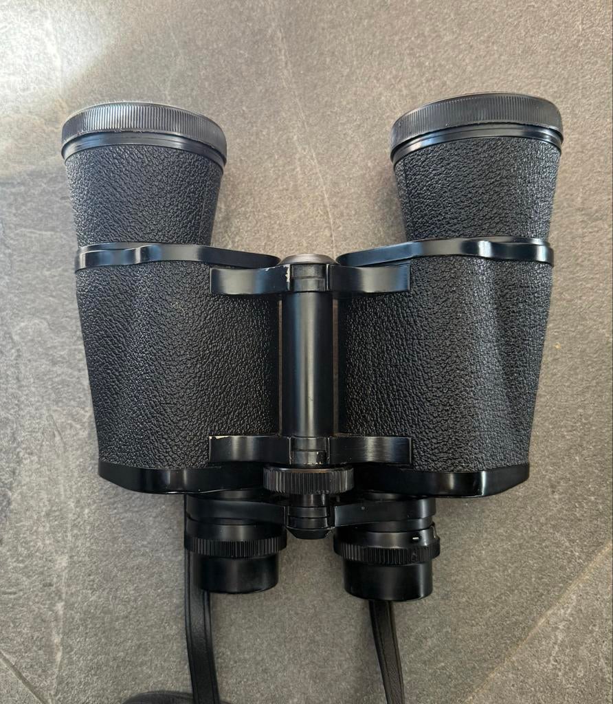 Haking Verrekijker 7x50 - Coated Optics met Tas, Gebruikt, Minder dan 8x, Met hoes of tas, Porro (met knik)