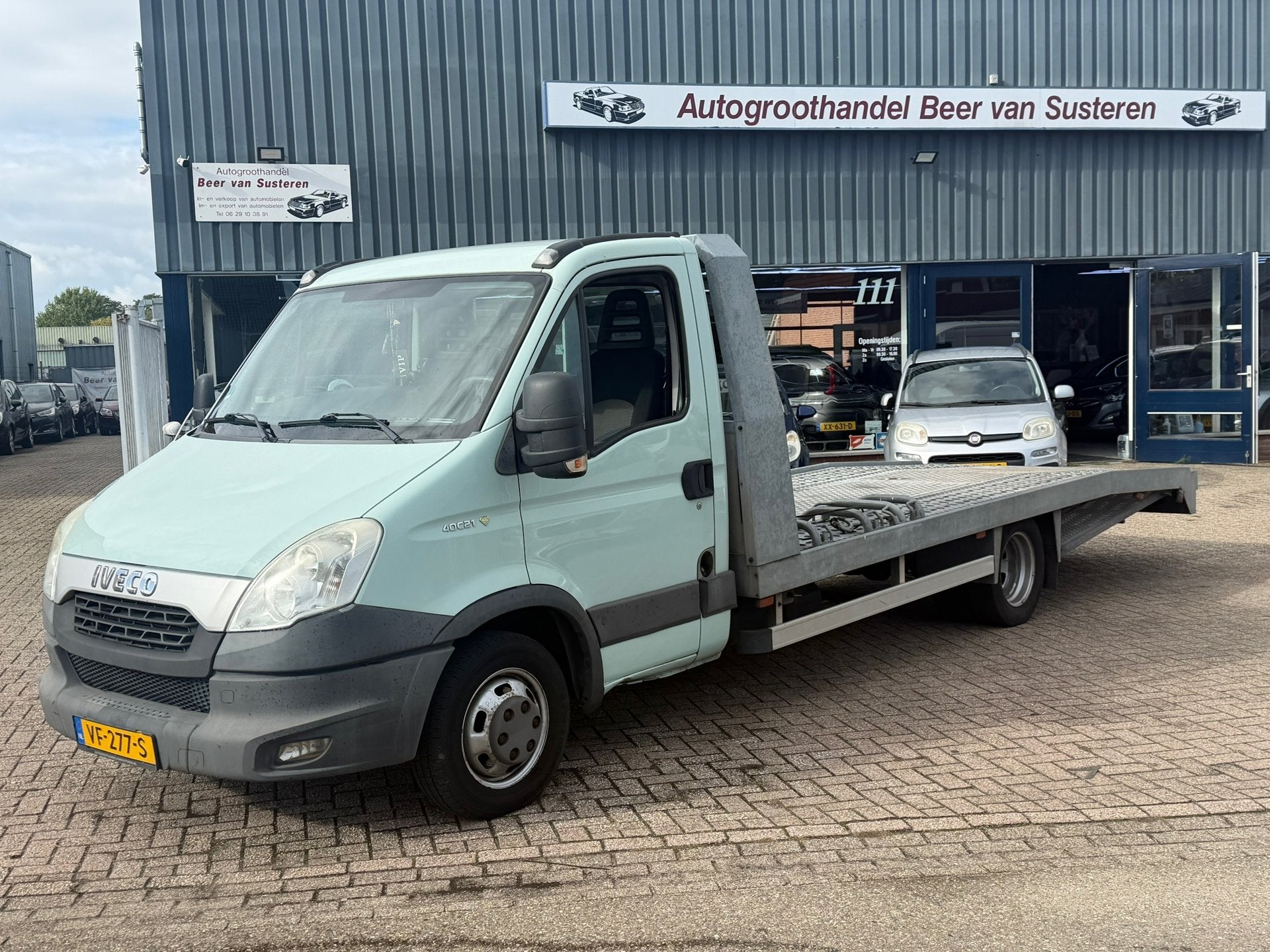 Iveco Daily 40C21 D 410 204PK WITTEVEEN! NL NAP 2e EIGENAAR!, Euro 5, Gebruikt, 4 cilinders, Iveco
