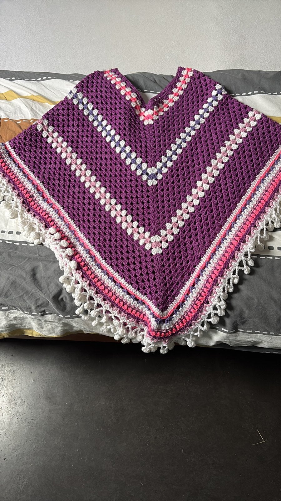 Poncho, Ophalen of Verzenden, Zo goed als nieuw