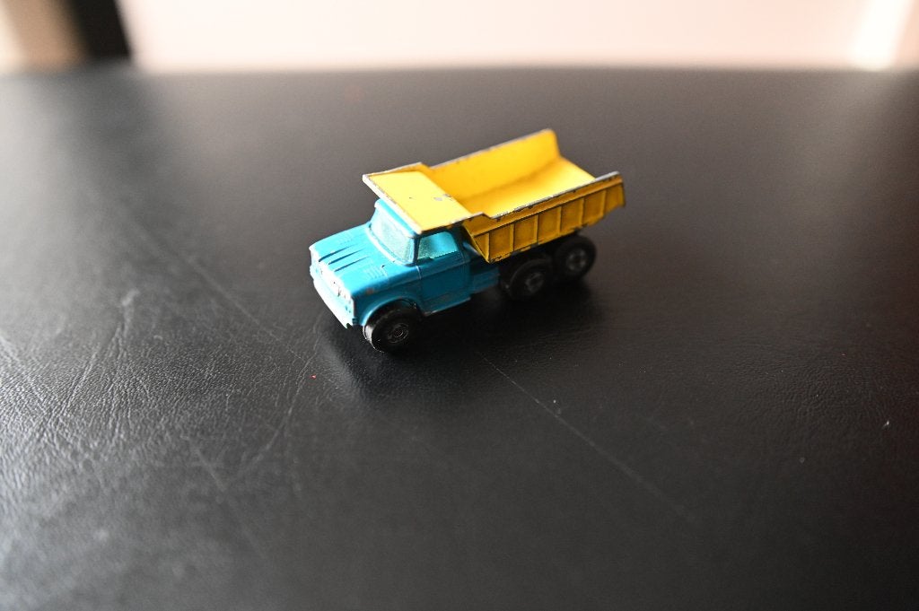 Matchbox GMC Dumper truck No 48 Lesney England, Ophalen of Verzenden, Gebruikt, Bus of Vrachtwagen, Matchbox