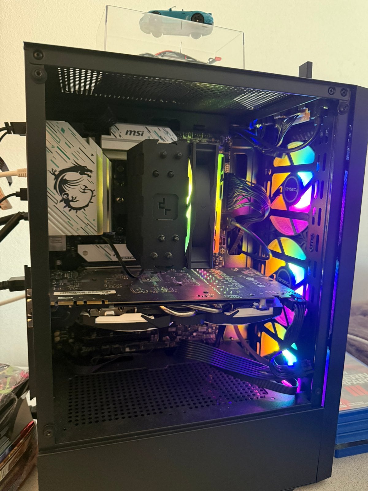 Game pc i5 Gtx 1070 16gb Ram, Ophalen of Verzenden, Zo goed als nieuw, 3 tot 4 Ghz, SSD