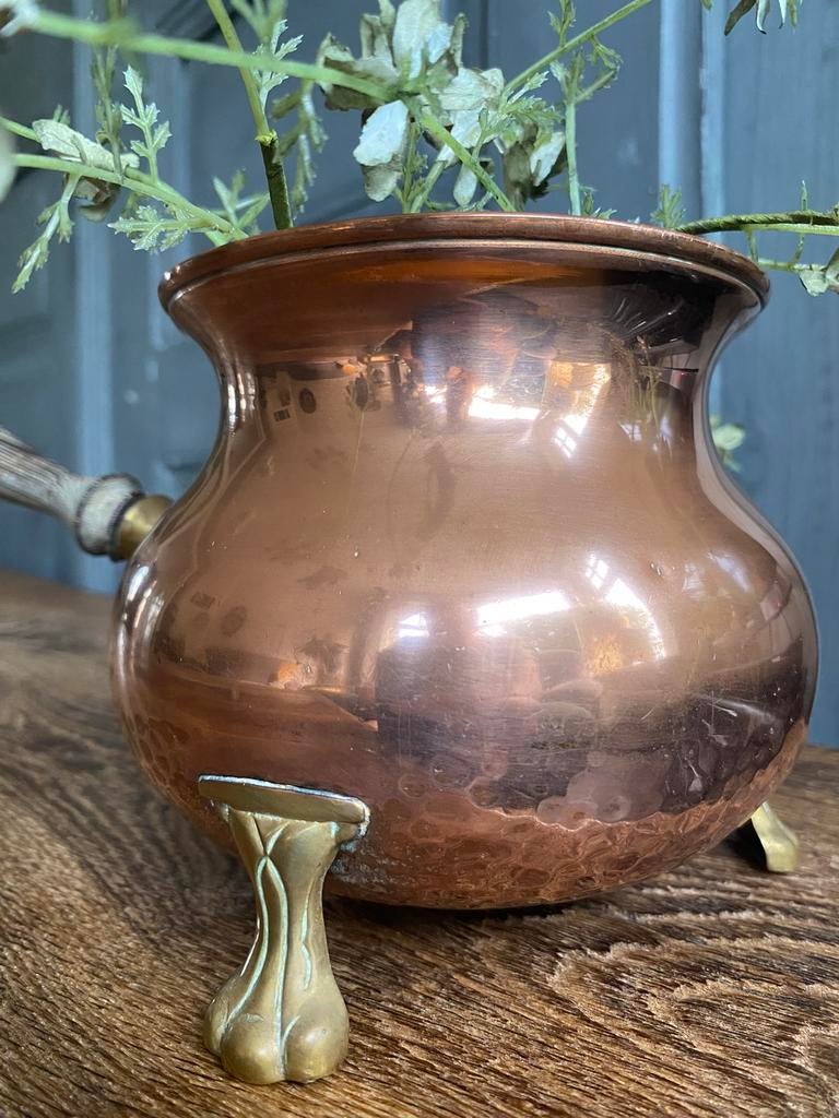 RIO Tiel - Koperen Chocoladekan!, Antiek en Kunst, Antiek | Koper en Brons, Ophalen of Verzenden, Koper