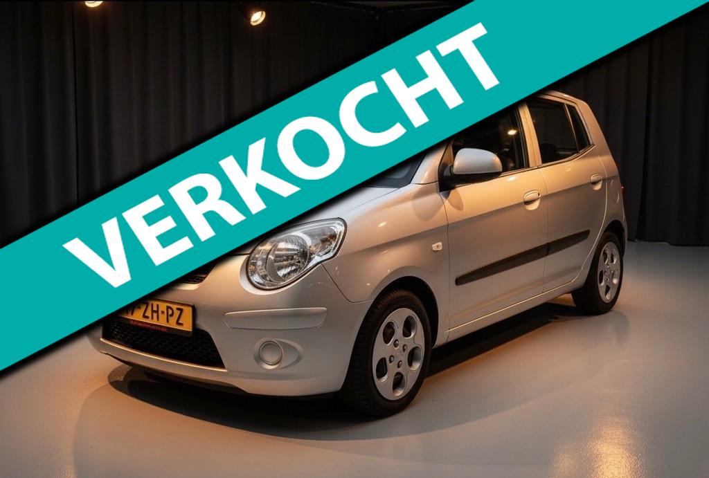 Kia Picanto 1.1 X-tra-automaat-airco-1 jaar apk, Gebruikt, 4 cilinders, Origineel Nederlands, Euro 4