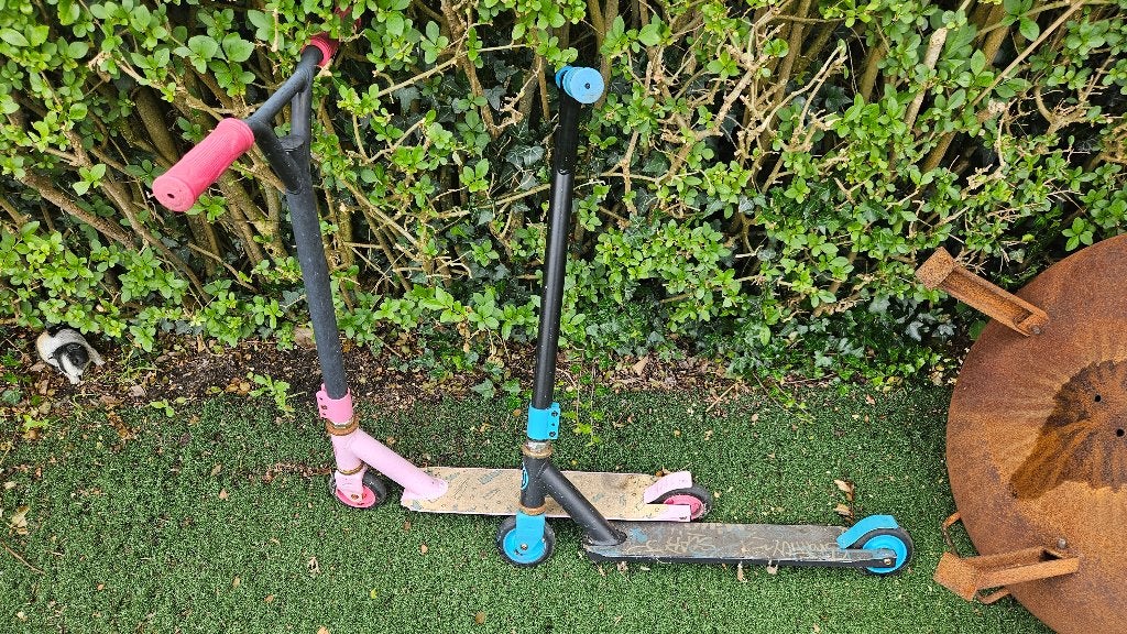 Amigo stuntstep 2x, Ophalen, Gebruikt, Gewone step